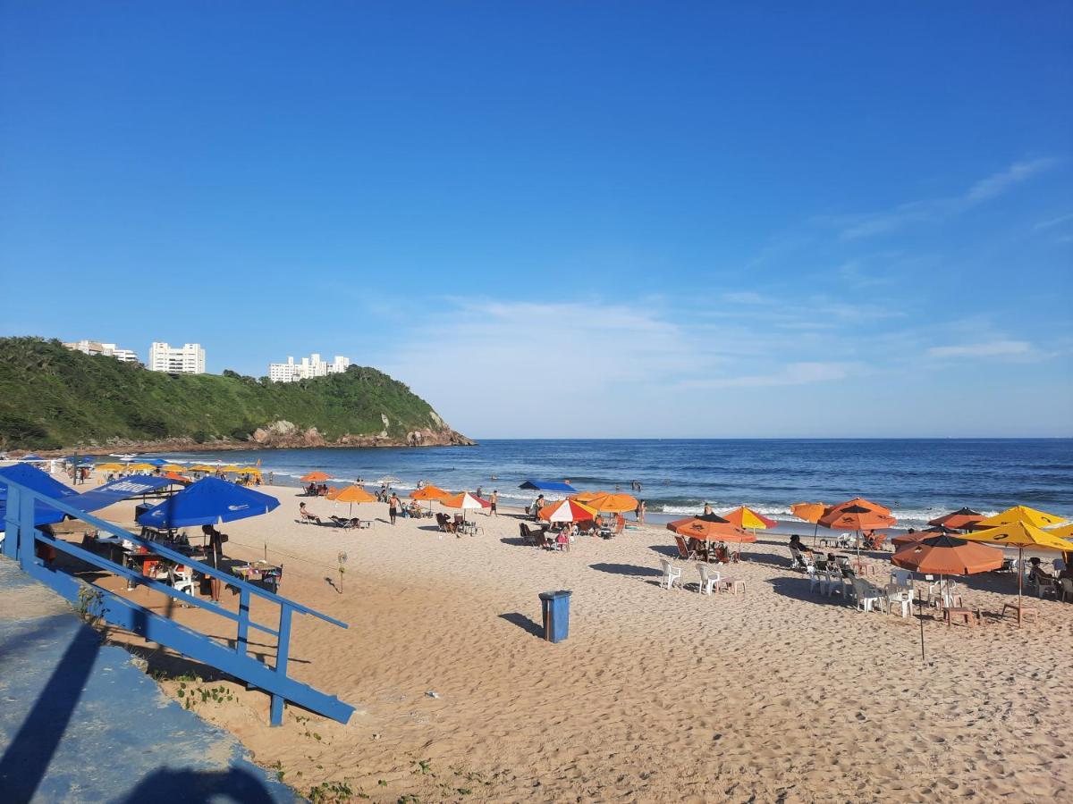Apto Na Praia Do Tombo A 100M Guaruja Luaran gambar